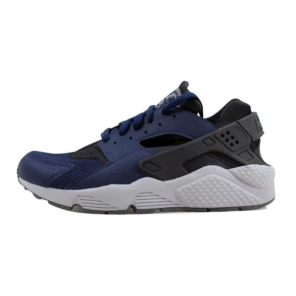 navy blue huaraches mens