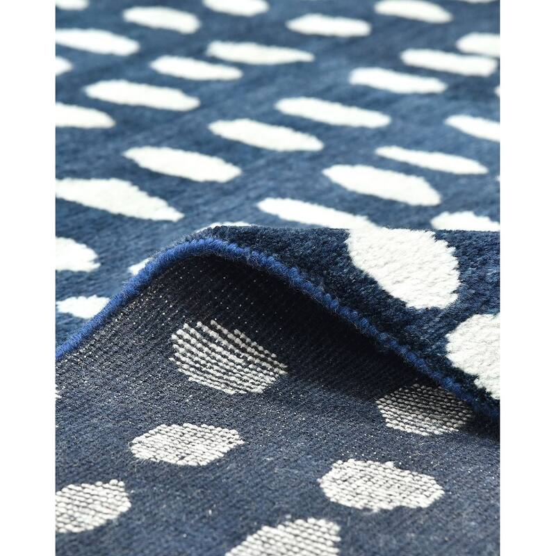 Overton Handmade Boho Animal Print Area Rug