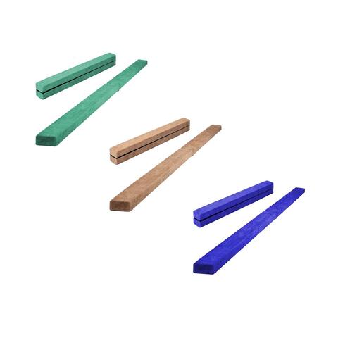 Costway 7FT Folding Floor Balance Beam Gymnastics Equipment for Practice Training GreenBlueCoffee