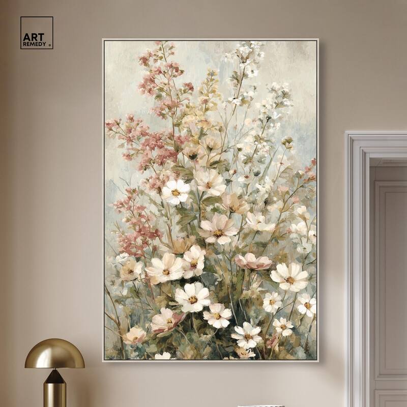 Heirloom Blossoms I Canvas by Art Remedy