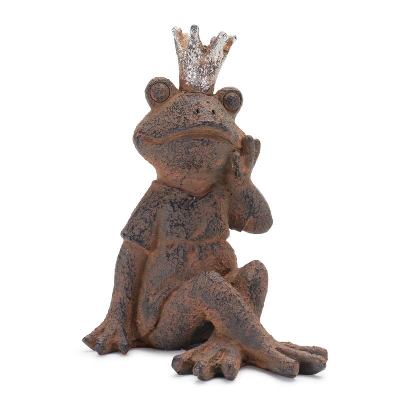 Royal Sitting Frog Figurine (Set of 6)