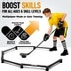 preview thumbnail 14 of 14, Zealfeel 5-Section Hockey Stickhandling Trainer: Adjustable Foldable Aid for Puck Control and Speed