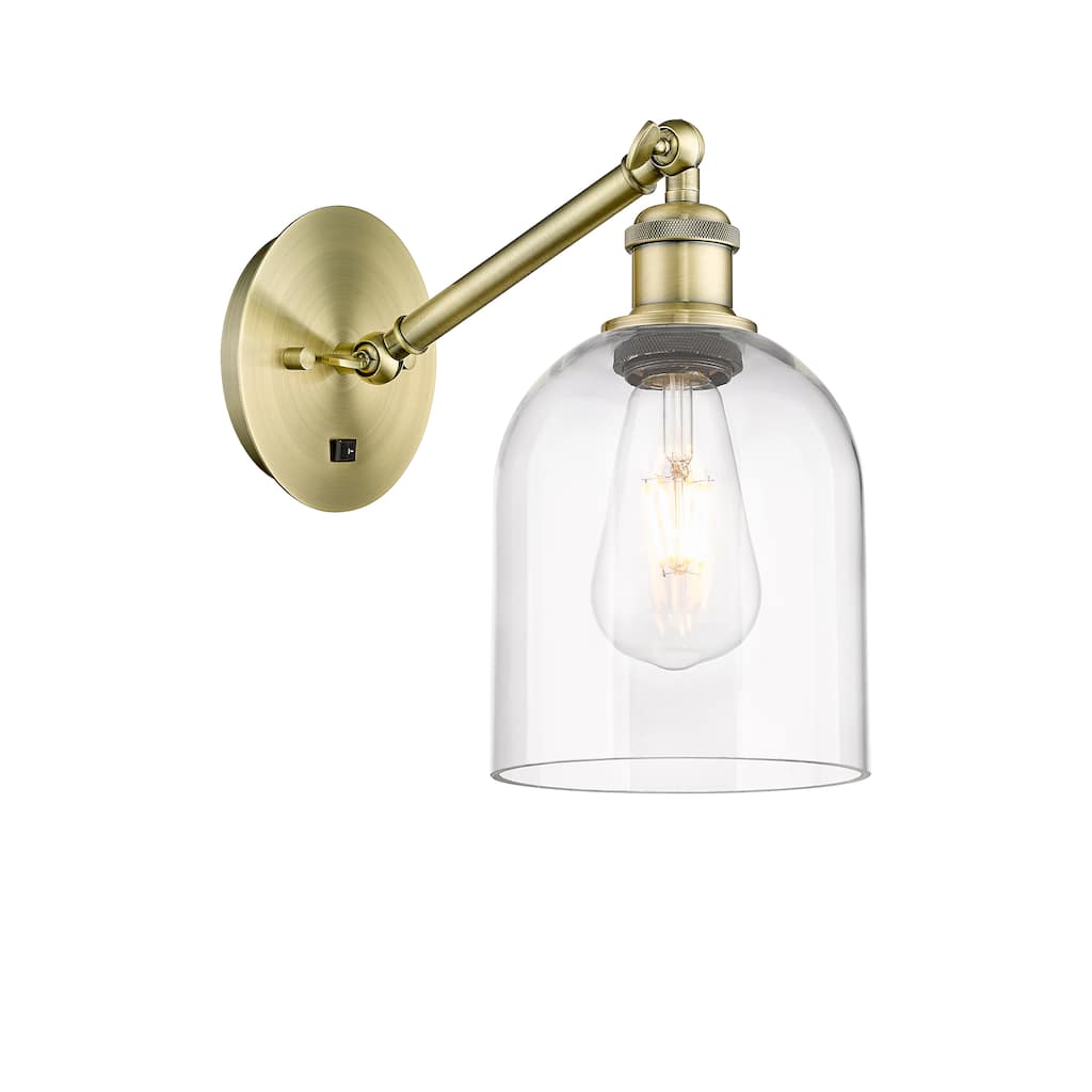 Innovations Lighting Ballston - Bella - 1 Light 6" Sconce - Arm Adjusts Up and Down