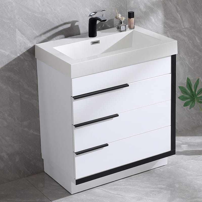 Hatcher 30" Single Bathroom Vanity Set