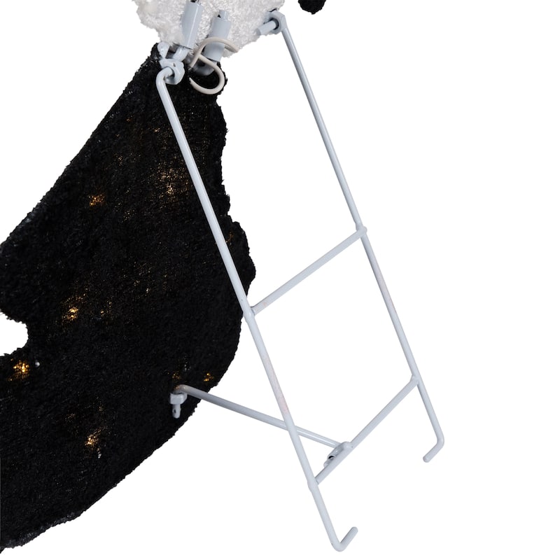 LED Lighted Skeleton Snoopy Outdoor Halloween Yard Decoration - 18"