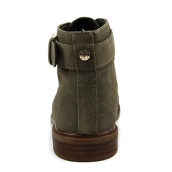 tommy hilfiger green boots