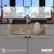 preview thumbnail 47 of 68, Karran Undermount Quartz 32 in. Single Bowl Kitchen Sink Kit