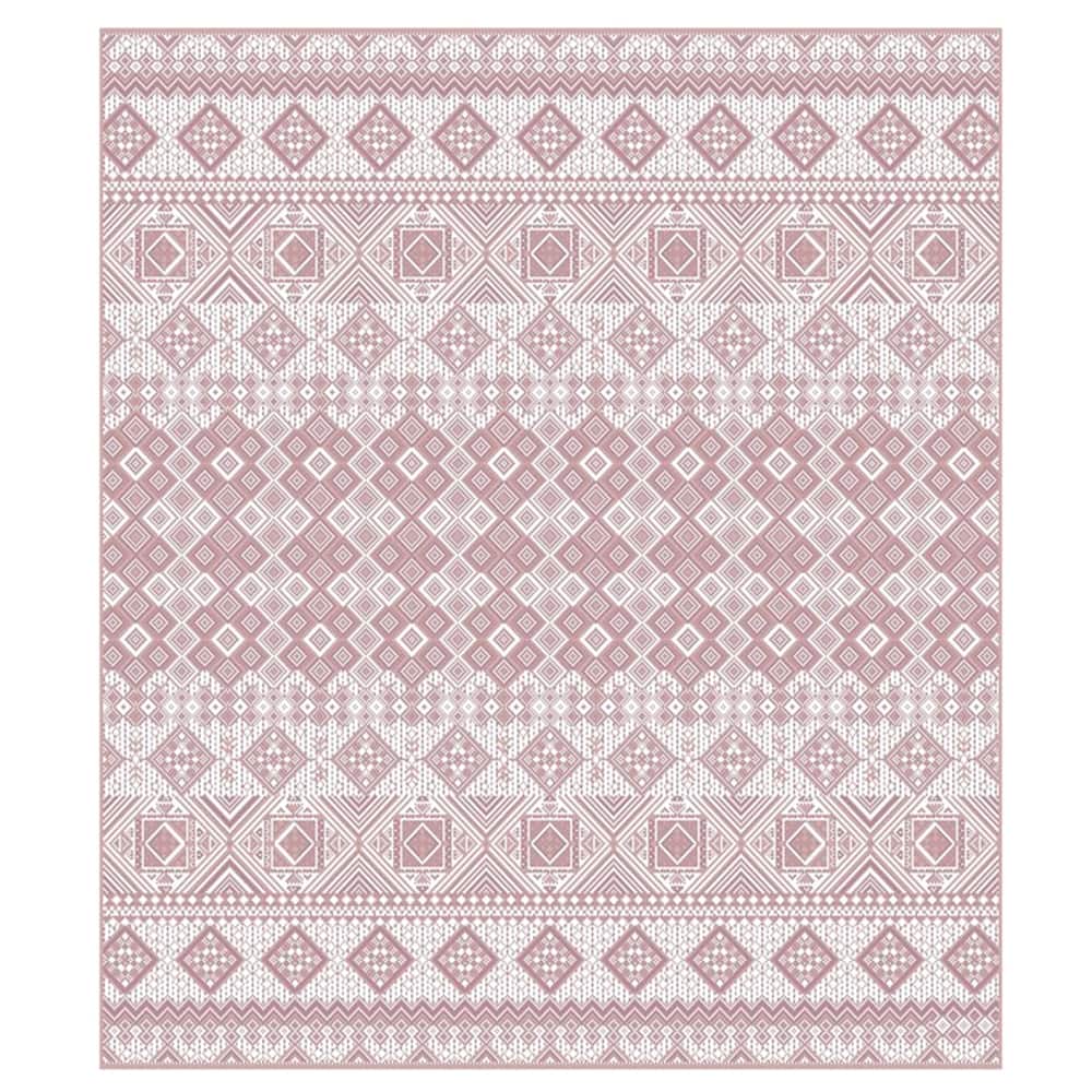 Gertmenian Savara Global Geometric Polypropylene Indoor Outdoor Performance Flatweave Area Rug Collection