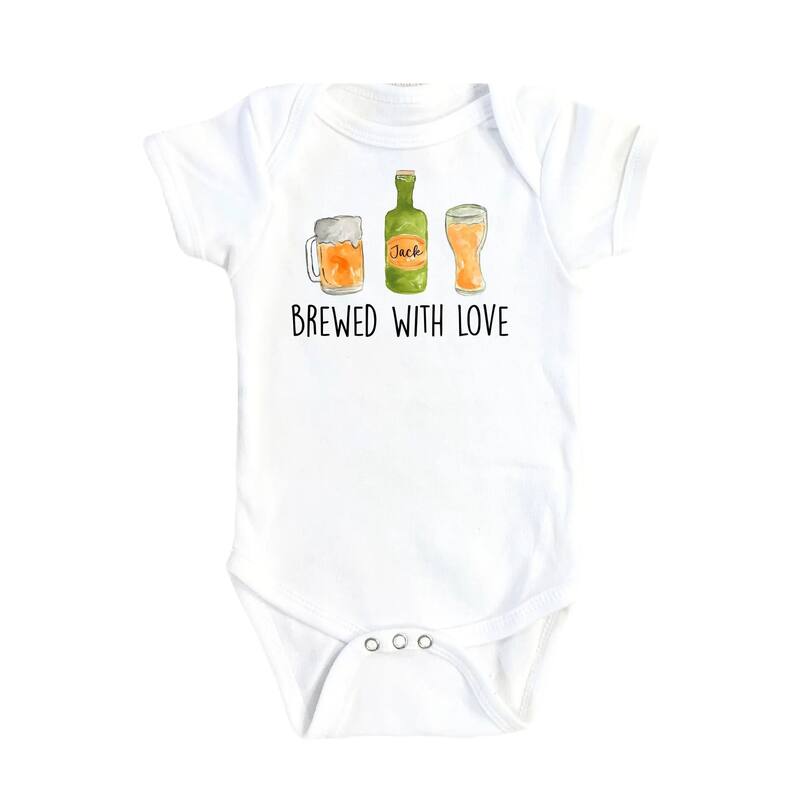 Beer Craft - Baby Boy Girl Clothes Infant Bodysuit Funny Cute Newborn - Pink - 0-3M
