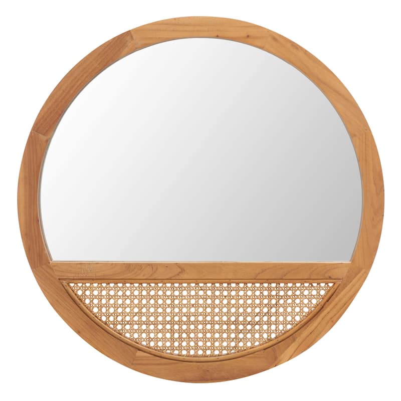 SAFAVIEH Joana 24" Mirror - 24" W x 1" D x 24" H