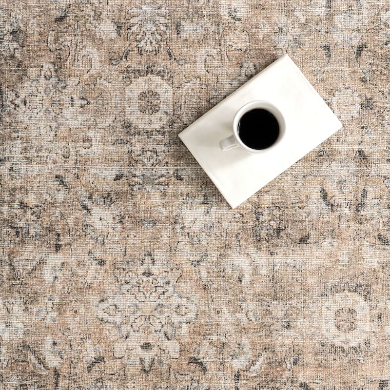 Nuloom Hillstone Collection Traditional Vintage Medallion Area Rug
