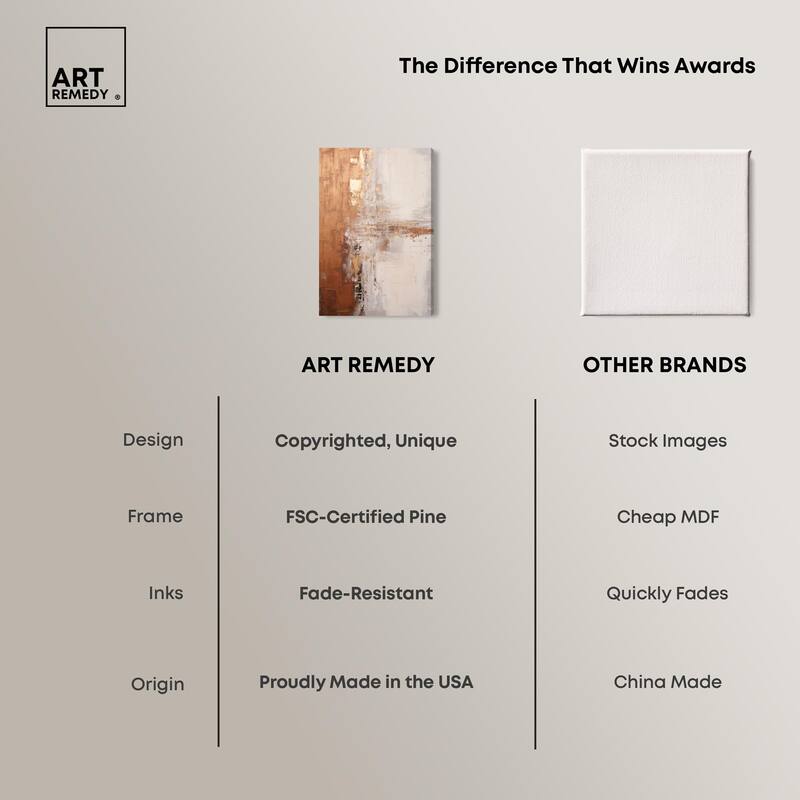 Burnished Memory Canvas by Art Remedy, Gallery Wrapped