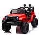 preview thumbnail 25 of 58, Ride on truck car for kid,12v7A Kids ride on truck 2.4G W/Parents Remote Control White