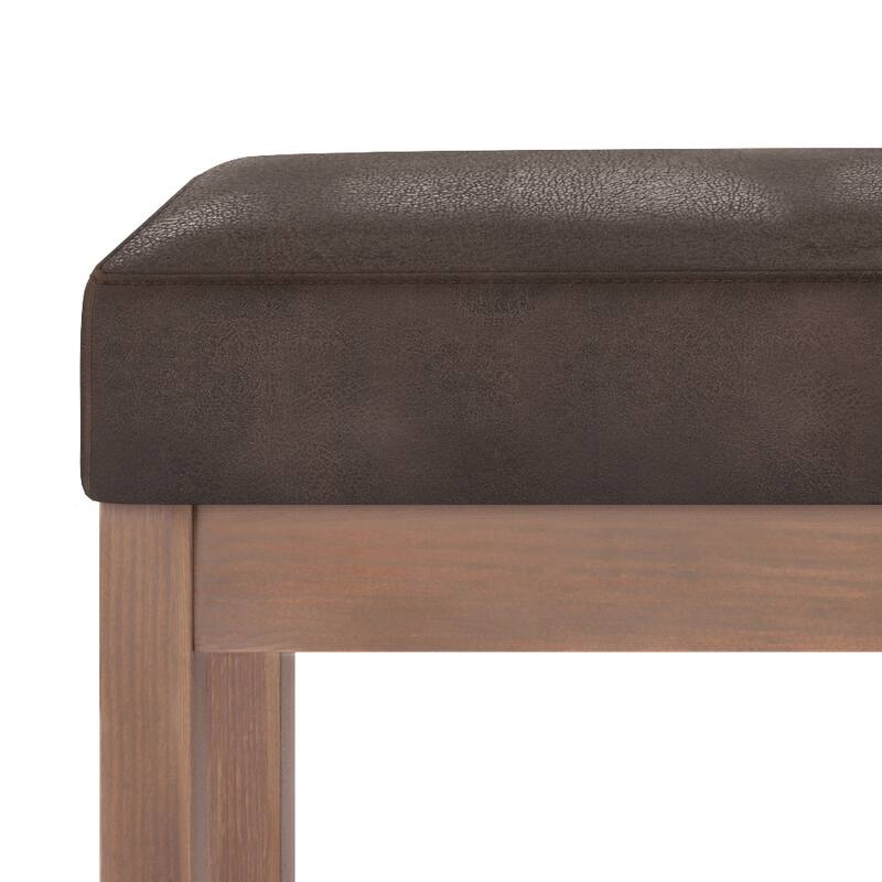 WYNDENHALL Madison 44 inch Wide Contemporary Rectangle Ottoman Bench