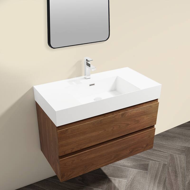 Topcraft Wall Mounted Bathroom Cabinet with Sink