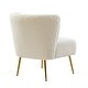 preview thumbnail 12 of 16, Side Chair with Metal Legs, Polyester Fabric Designed