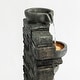 preview thumbnail 21 of 19, Teamson Home 28.5" Outdoor 4-Tier Stacked Stone Cascading Water Fountain with LED Lights