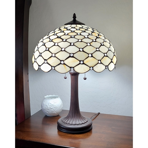 Tiffany Style Chandelle Table Lamp 25