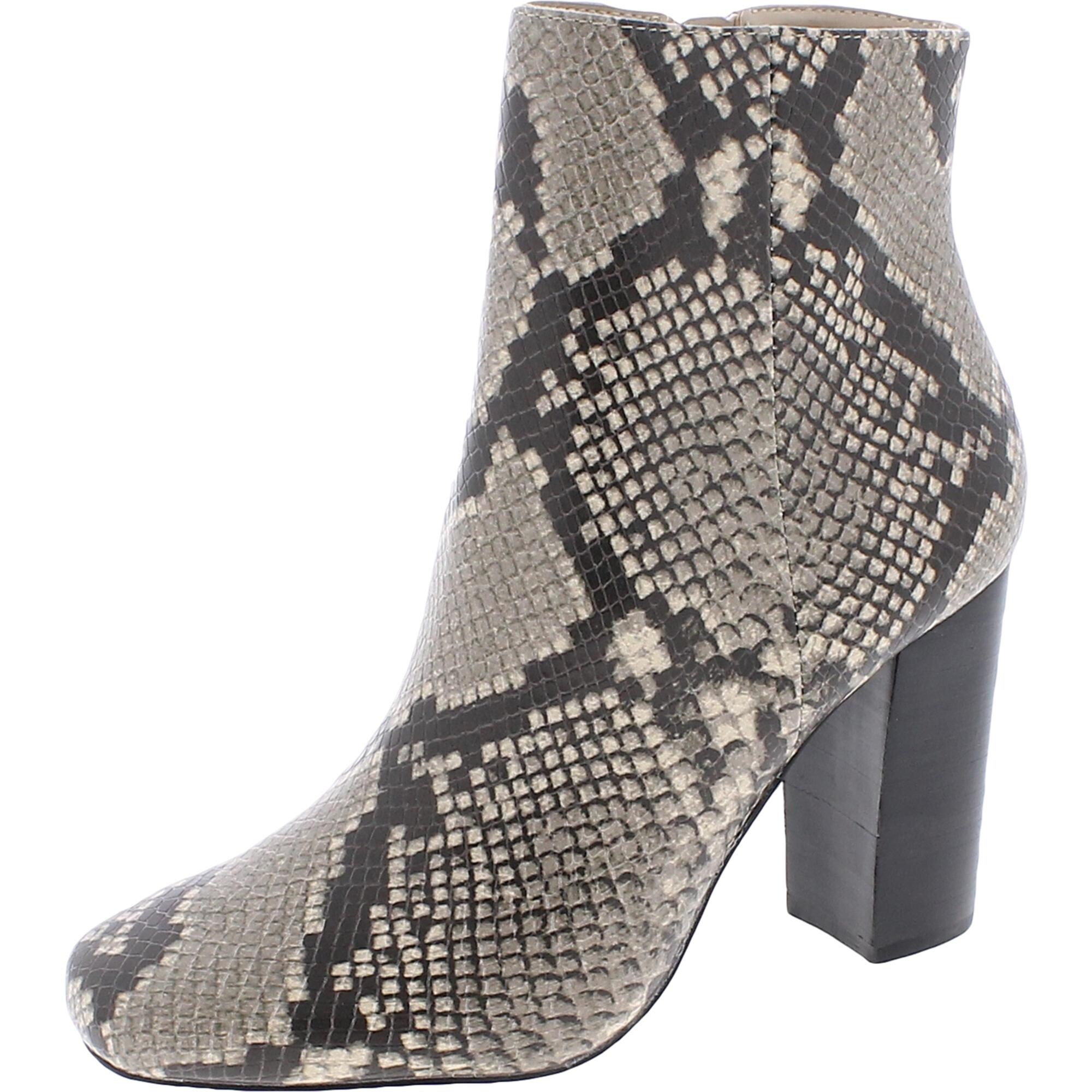 booties snake print