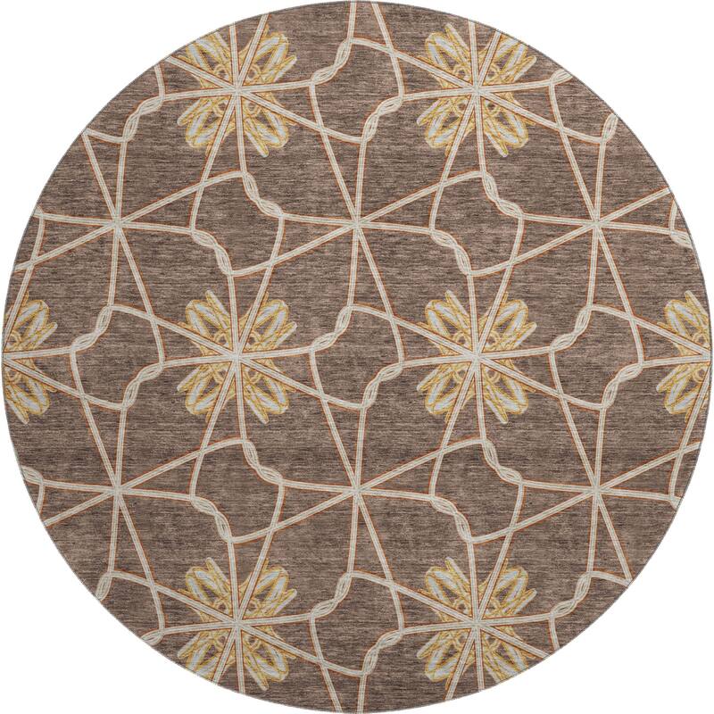 Premium Washable Super Soft Contemporary Tangle Mayfield Rug