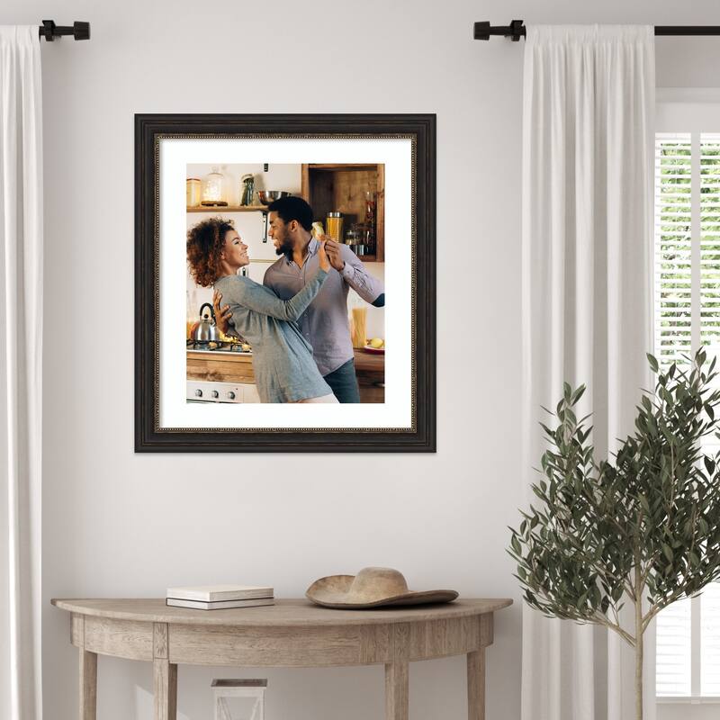 Accent Bronze Narrow Framed Picture Frame, Photo Frame