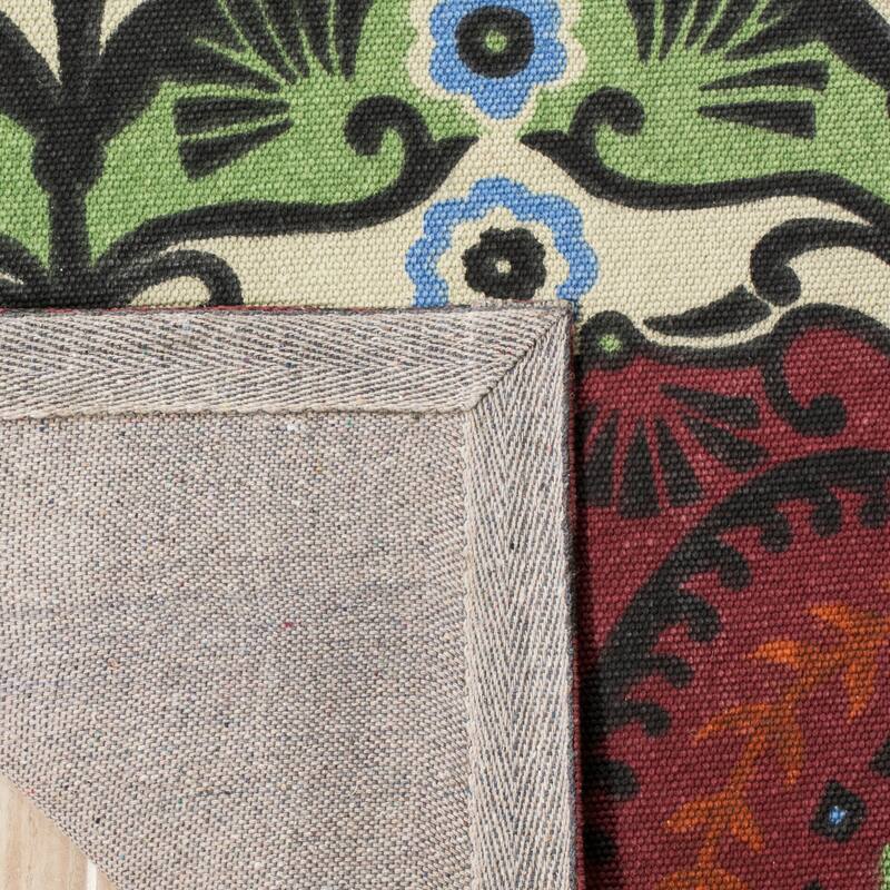 SAFAVIEH Handmade Cedar Brook Vinciane Modern Cotton Rug