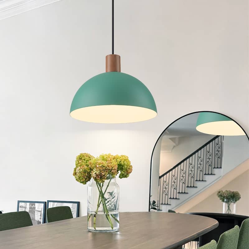 1-Light Industrial Cone Pendant Kitchen Island Lights for Dining Room