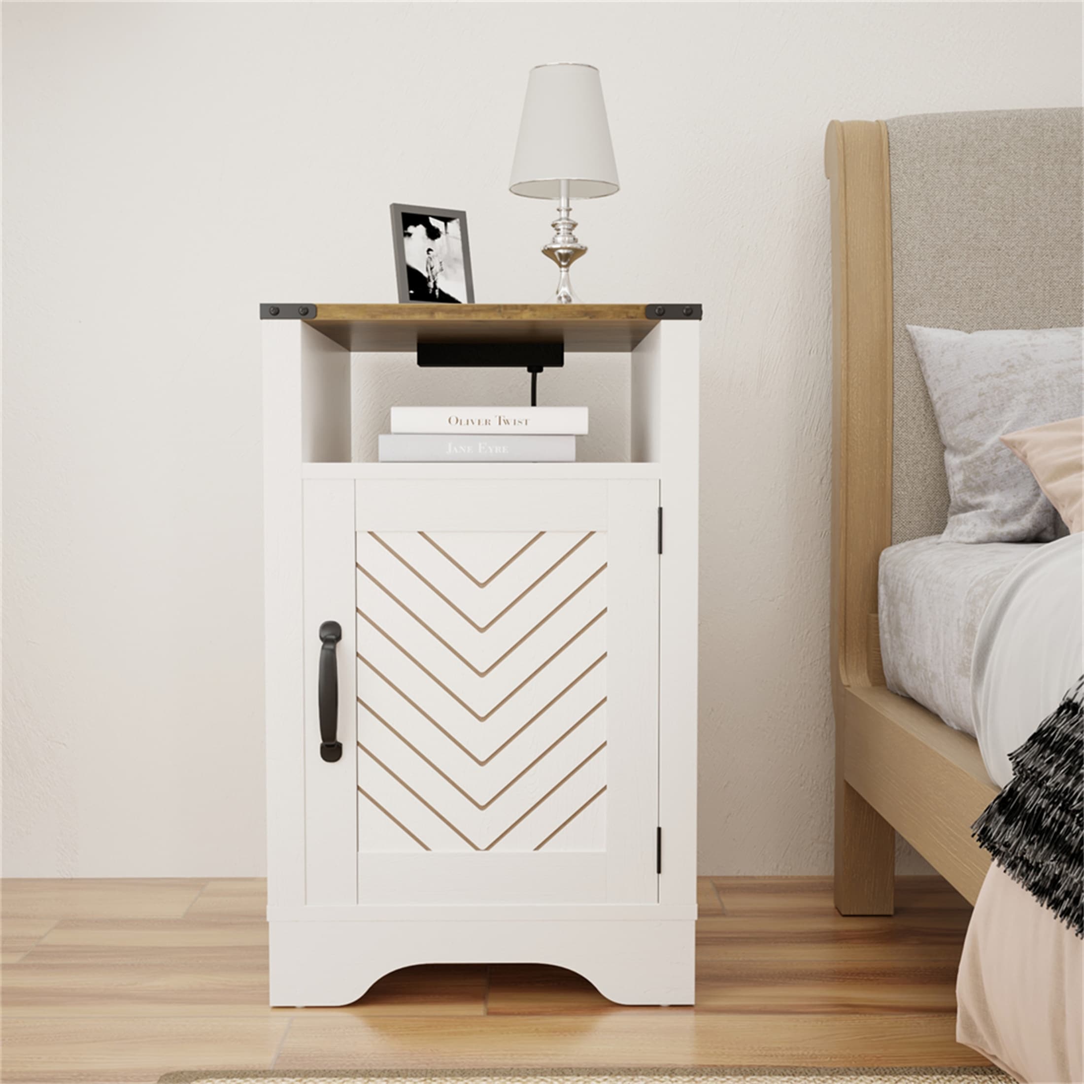 Nightstands for shop tall beds