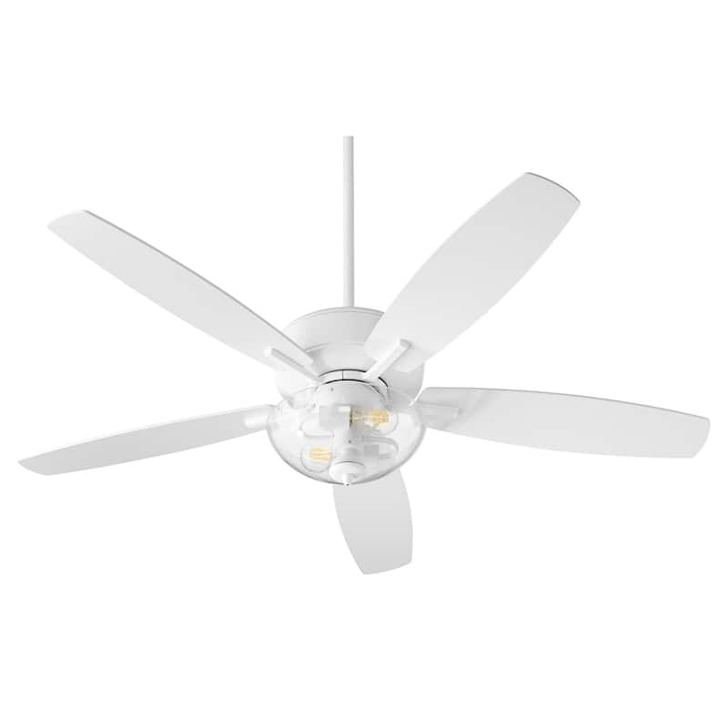 Quorum International Breeze 52" 5 Blade LED Ceiling Fan with Round