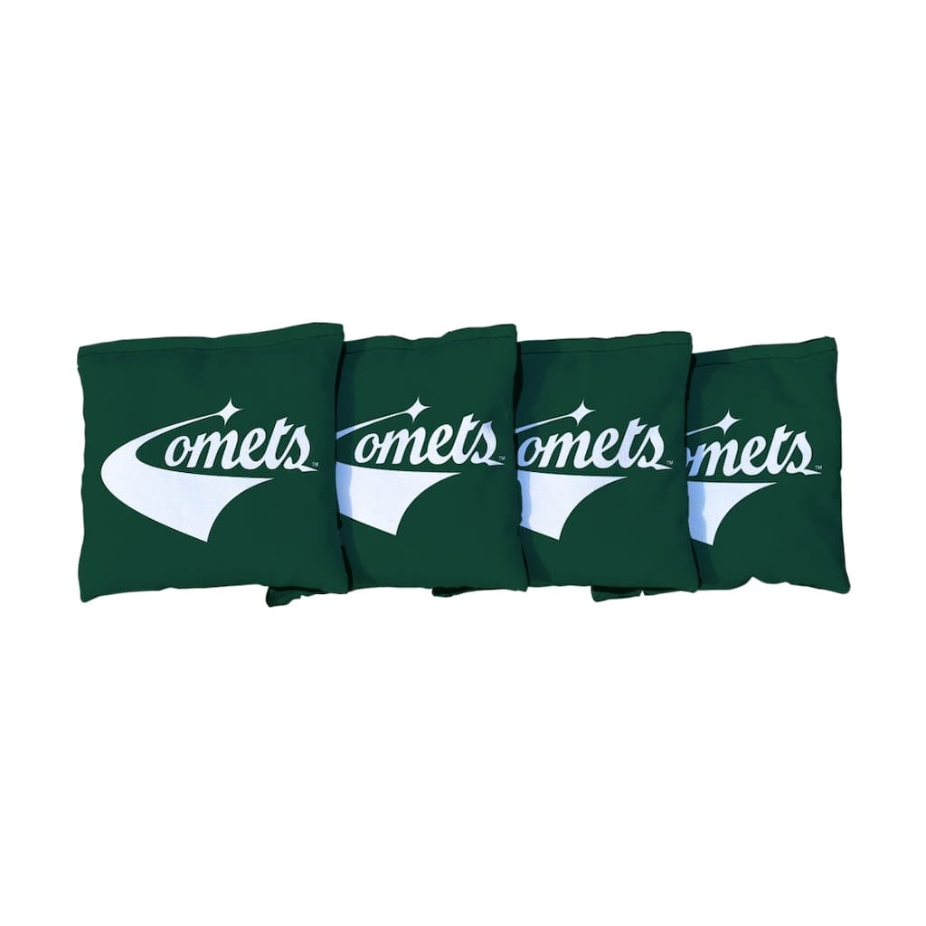 Texas Dallas Comets Green Cornhole Bags