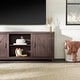 preview thumbnail 60 of 98, Middlebrook Firebranch 58-inch Barn Door TV Stand