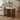Furniture of America Elrik Modern Genuine Travertine Top Round End Table