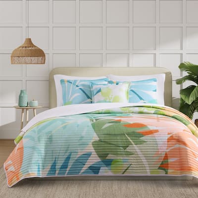 Tiki Quilt Set
