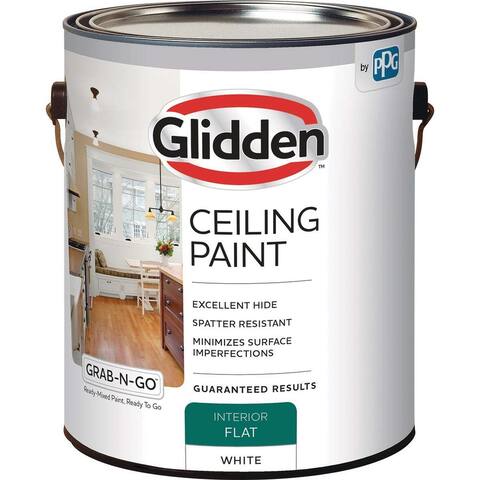 Glidden 1 Gal. Interior Flat Ceiling Paint - 1 Each - 1 Gal.