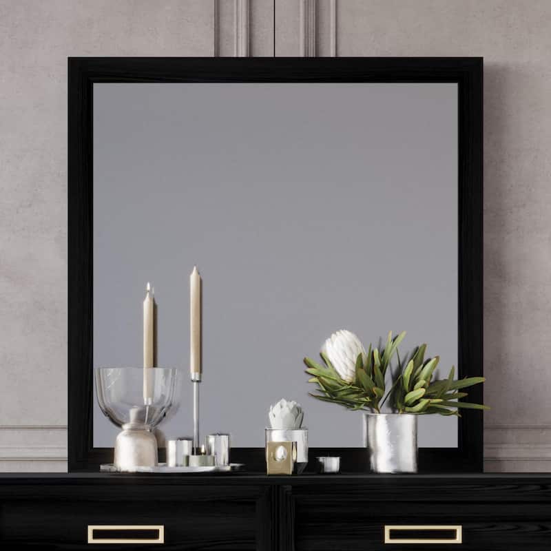 Deena Dresser Mirror - Black - Black