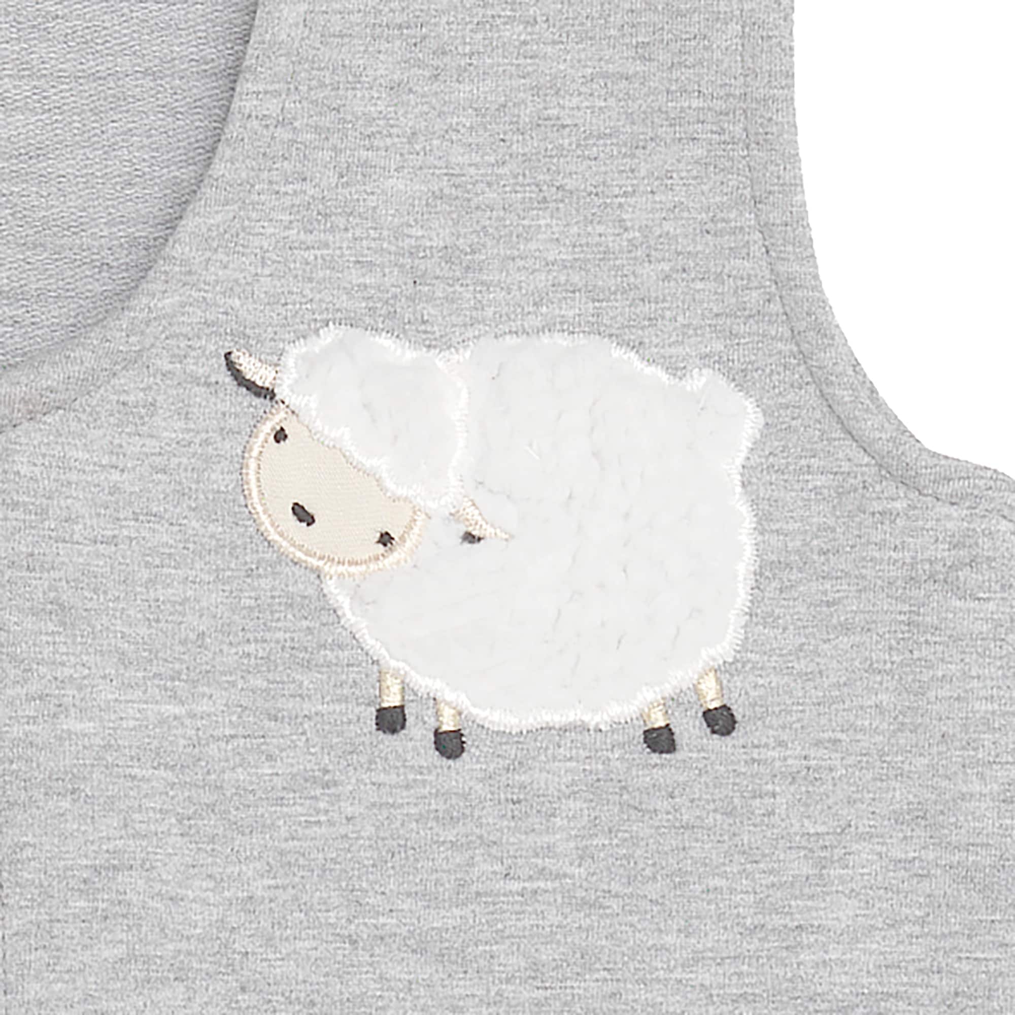Lambs Ivy Little Sheep Gray White Nursery 4 Piece Baby Crib