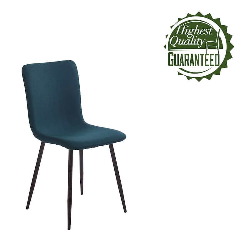 Porthos Home Lexi Dining Chairs Set of 2, Fabric Upholstery, Iron Legs