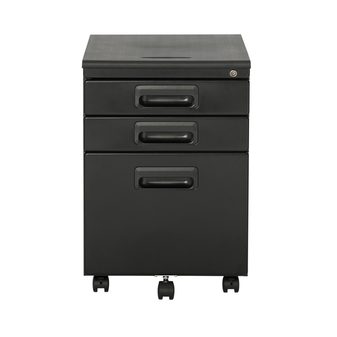 Shop Offex 3 Drawer Metal Rolling File Cabinet With Locking