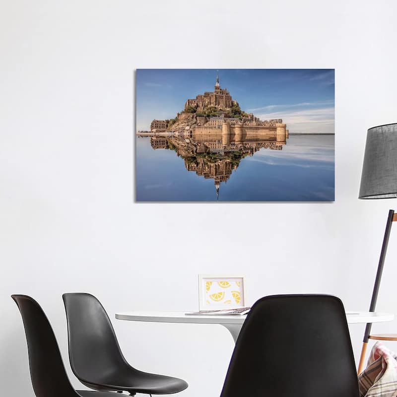 iCanvas "Mont Saint Michel" by Manjik Pictures Canvas Print - 26x40x1.5