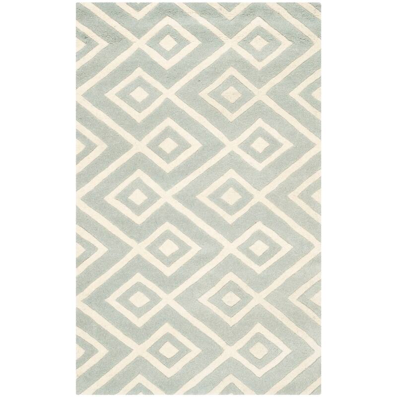 SAFAVIEH Handmade Chatham Evda Modern Moroccan Wool Rug