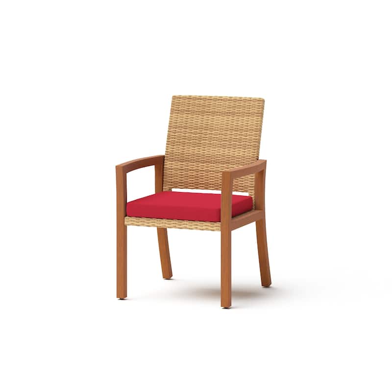Mili 7 Piece Sunbrella Outdoor Patio Dining Set