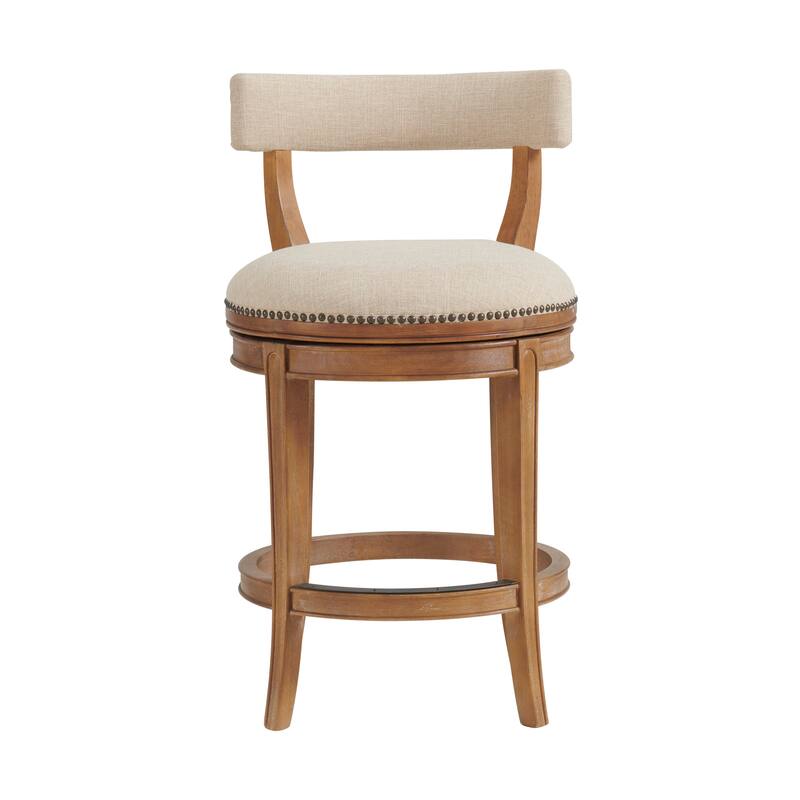 Hanover Swivel Bar Stool - Single - Brown - Bar Height/Counter height/Counter Height