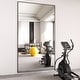 preview thumbnail 40 of 75, Modern Full Length Floor Mirror Freestanding Mirror 71x32 - Black