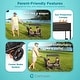 preview thumbnail 5 of 3, Contours Curve 360 Stroller Wagon - Black