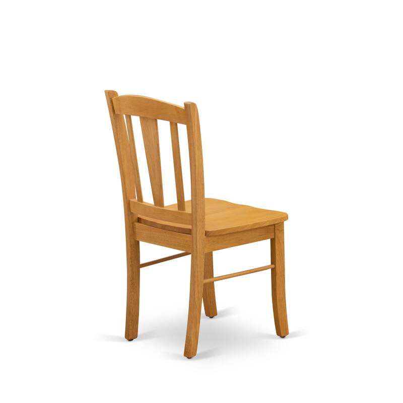 East West Furniture Dining Room Table Set Includes a Rectangle Kitchen Table with Dropleaf and Dining Chairs (Pieces Options)