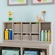 preview thumbnail 5 of 7, Martha Stewart Crafting Kids' Cubby Organizer Grey