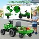 preview thumbnail 6 of 8, Gymax 2-in-1 Kids Ride On Tractor 12V Battery Powered Toy Car w/