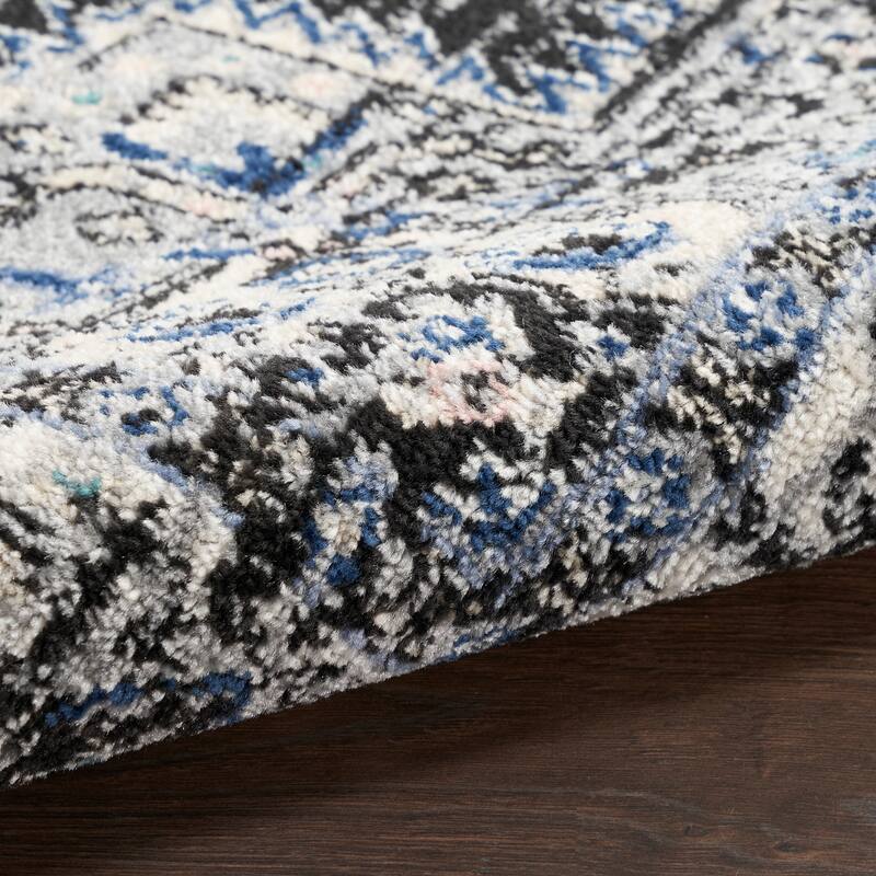 Porch & Den Dobbin Vintage Persian Medallion Farmhouse Area Rug