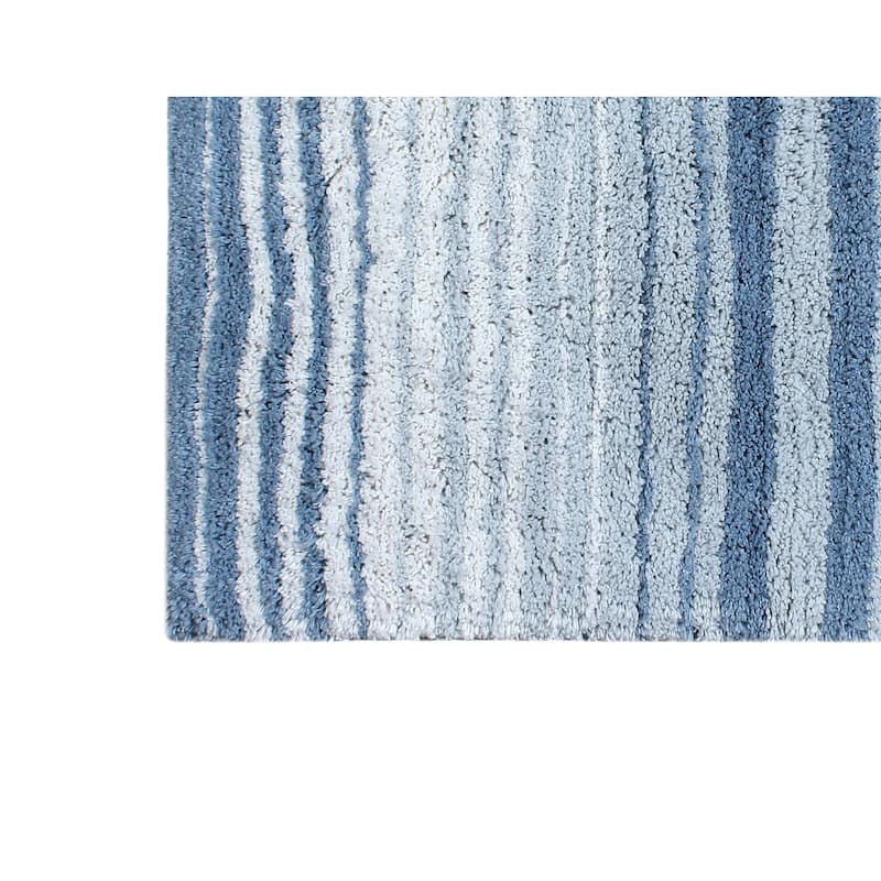 Gradiation Collection Absorbent Cotton Machine Washable Bath Rug