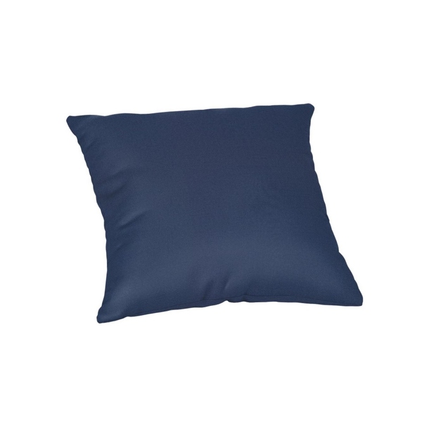 Sunbrella 18 inch Square Solid Outdoor Throw Pillow On Sale